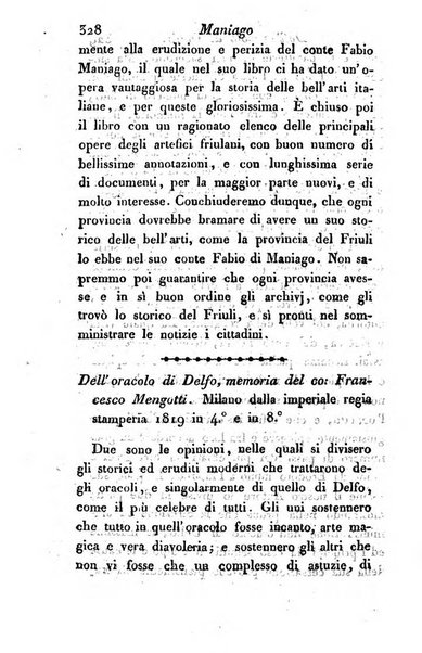 Giornale dell'italiana letteratura