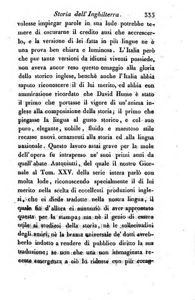 Giornale dell'italiana letteratura