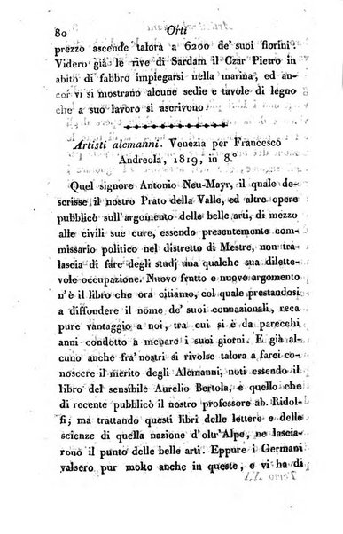 Giornale dell'italiana letteratura