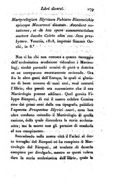 Giornale dell'italiana letteratura