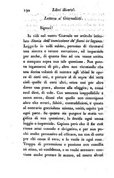 Giornale dell'italiana letteratura