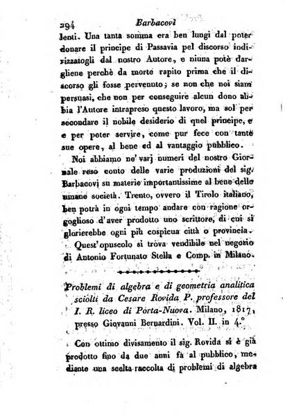 Giornale dell'italiana letteratura