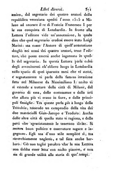 Giornale dell'italiana letteratura