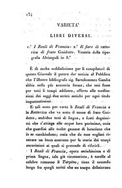 Giornale dell'italiana letteratura