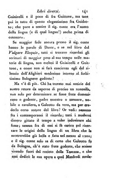 Giornale dell'italiana letteratura