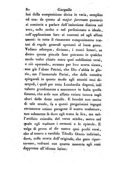 Giornale dell'italiana letteratura