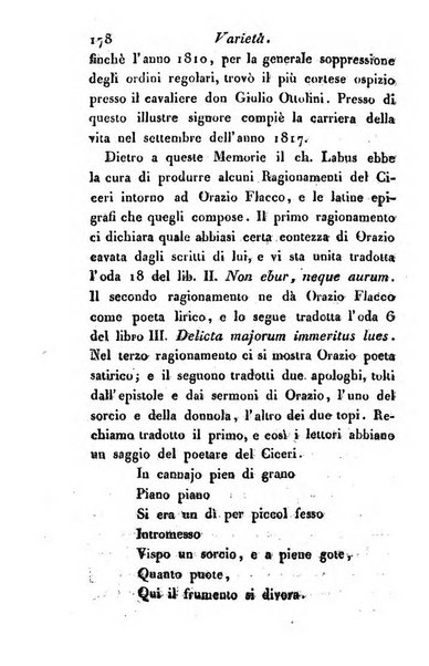 Giornale dell'italiana letteratura