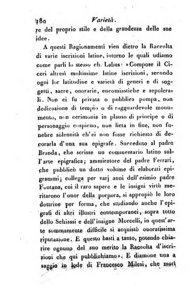 Giornale dell'italiana letteratura