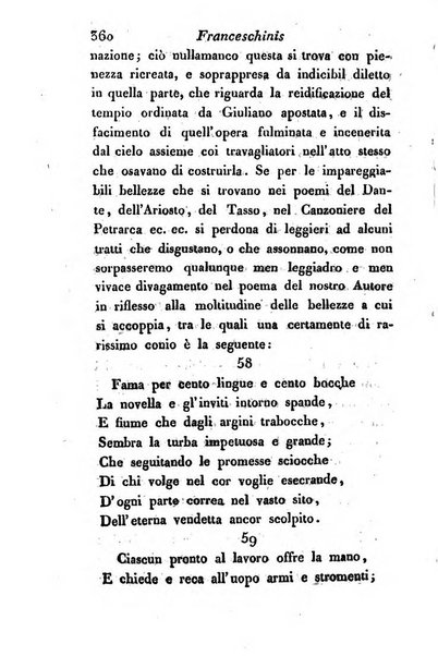 Giornale dell'italiana letteratura