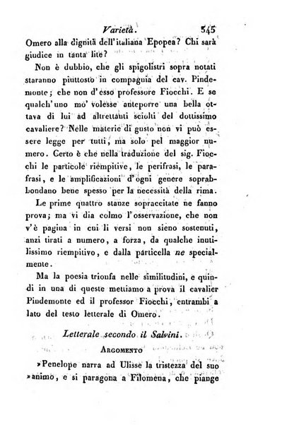 Giornale dell'italiana letteratura