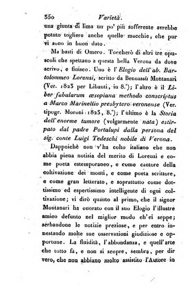 Giornale dell'italiana letteratura