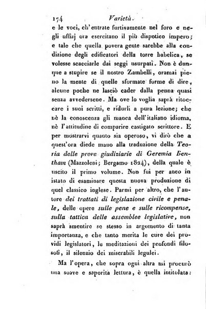 Giornale dell'italiana letteratura