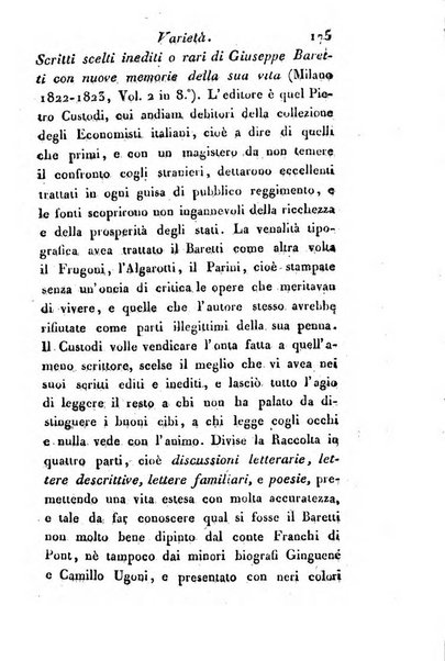 Giornale dell'italiana letteratura