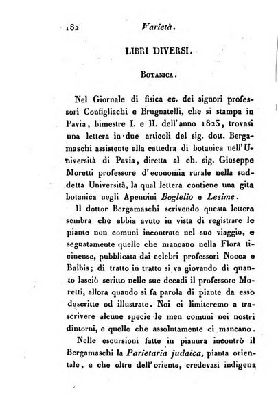 Giornale dell'italiana letteratura