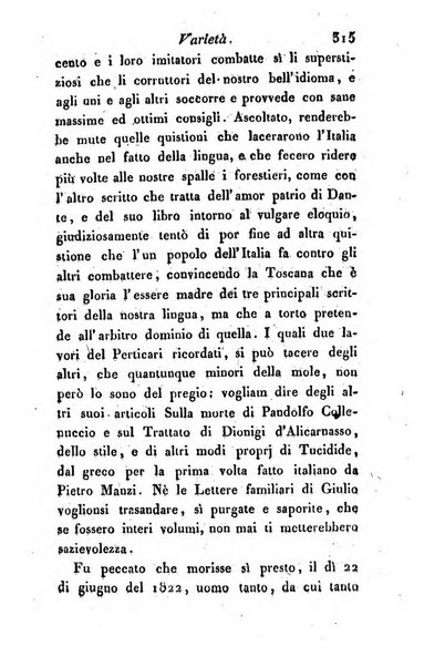 Giornale dell'italiana letteratura