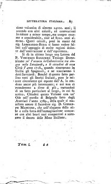 Giornale della letteratura italiana