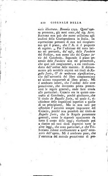 Giornale della letteratura italiana