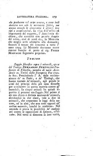 Giornale della letteratura italiana