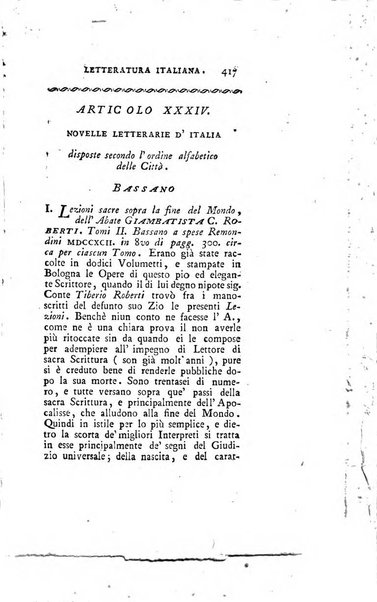 Giornale della letteratura italiana