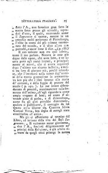 Giornale della letteratura italiana