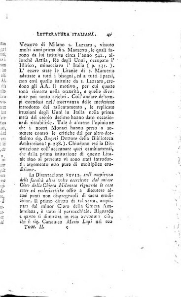 Giornale della letteratura italiana