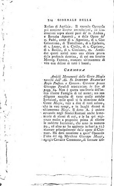 Giornale della letteratura italiana