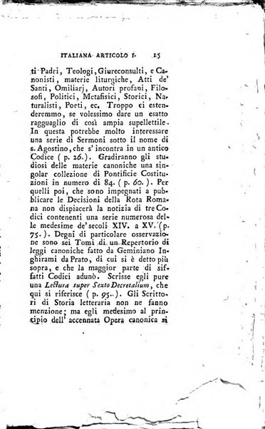 Giornale della letteratura italiana