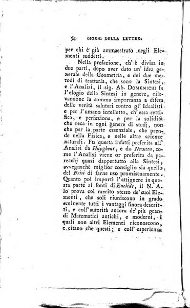 Giornale della letteratura italiana