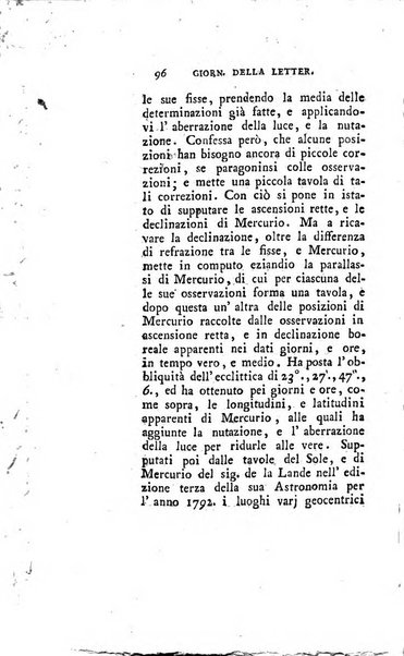 Giornale della letteratura italiana