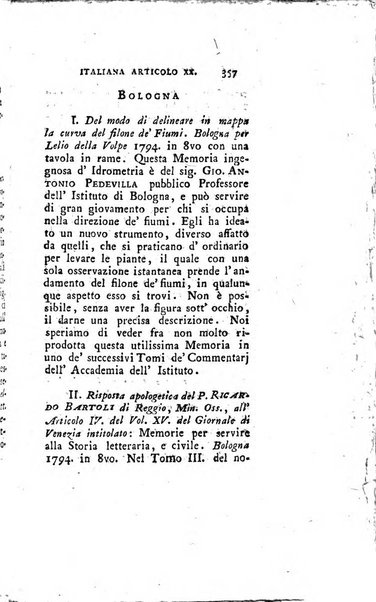 Giornale della letteratura italiana