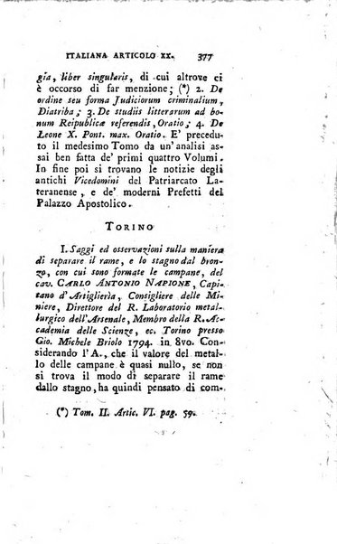 Giornale della letteratura italiana