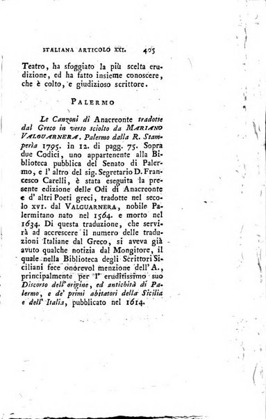 Giornale della letteratura italiana