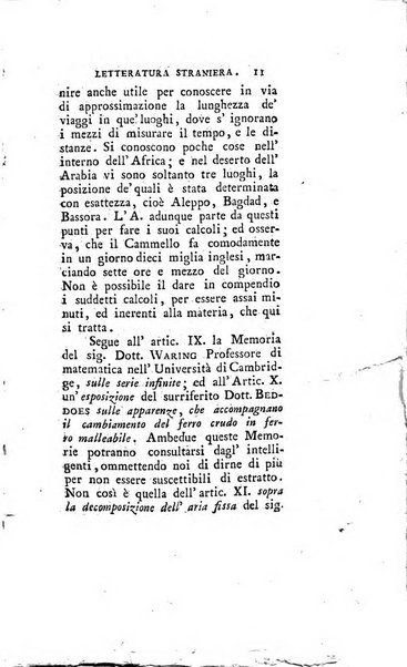 Giornale della letteratura straniera