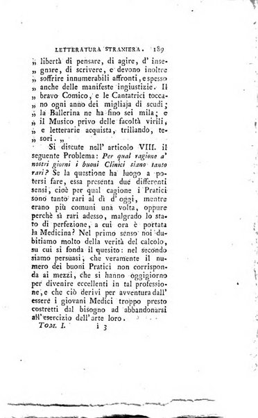 Giornale della letteratura straniera