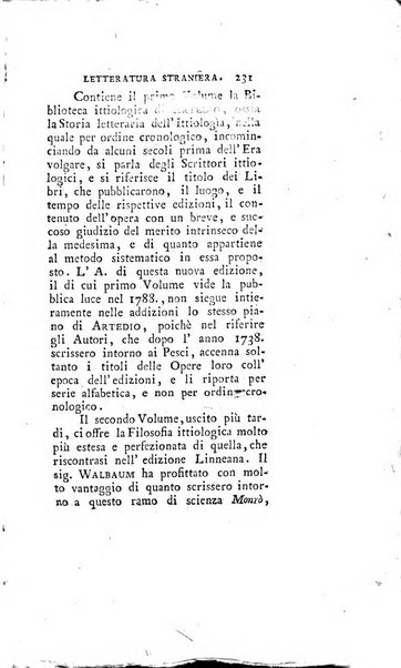 Giornale della letteratura straniera