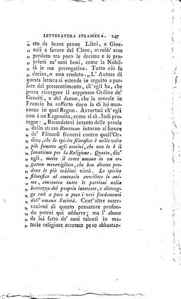 Giornale della letteratura straniera