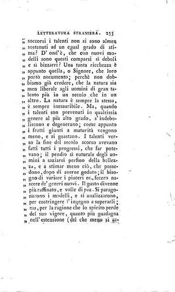 Giornale della letteratura straniera