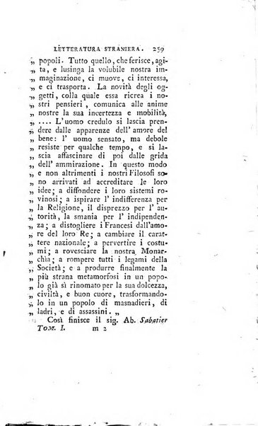 Giornale della letteratura straniera