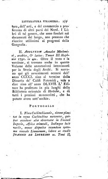 Giornale della letteratura straniera