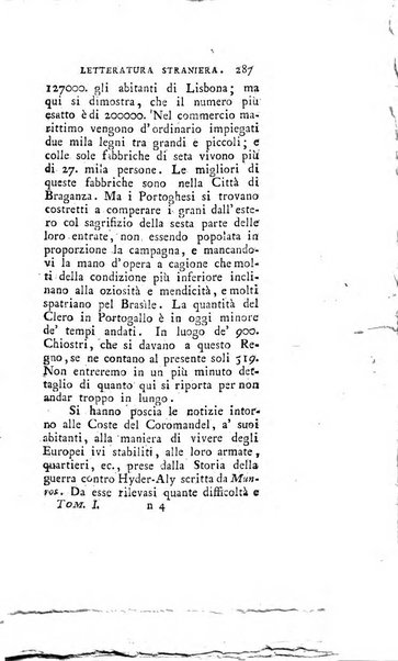 Giornale della letteratura straniera