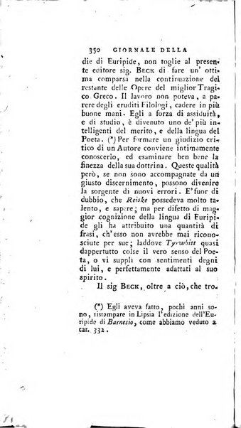 Giornale della letteratura straniera