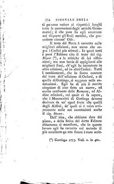 Giornale della letteratura straniera