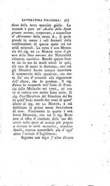 Giornale della letteratura straniera