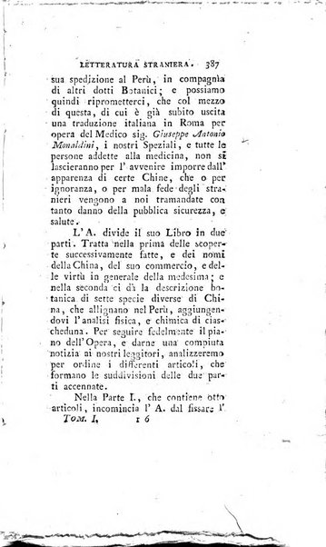 Giornale della letteratura straniera