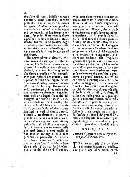 Giornale delle belle arti e della incisione, antiquaria, musica e poesia