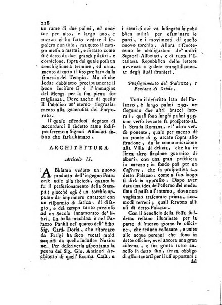 Giornale delle belle arti e della incisione, antiquaria, musica e poesia