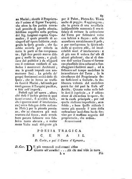 Giornale delle belle arti e della incisione, antiquaria, musica e poesia