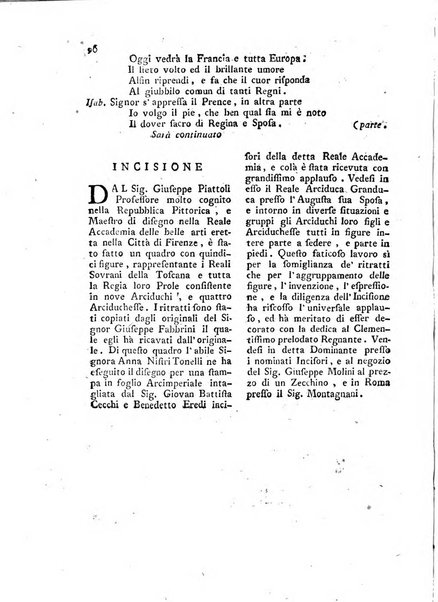 Giornale delle belle arti e della incisione, antiquaria, musica e poesia