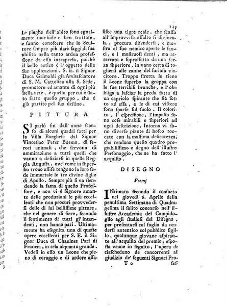 Giornale delle belle arti e della incisione, antiquaria, musica e poesia