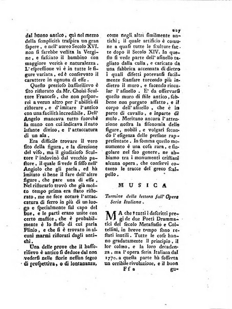 Giornale delle belle arti e della incisione, antiquaria, musica e poesia